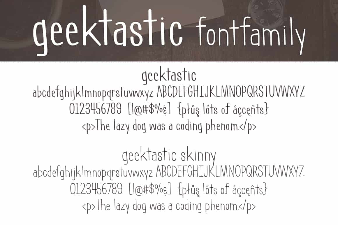 Geektastic Ff Letters
